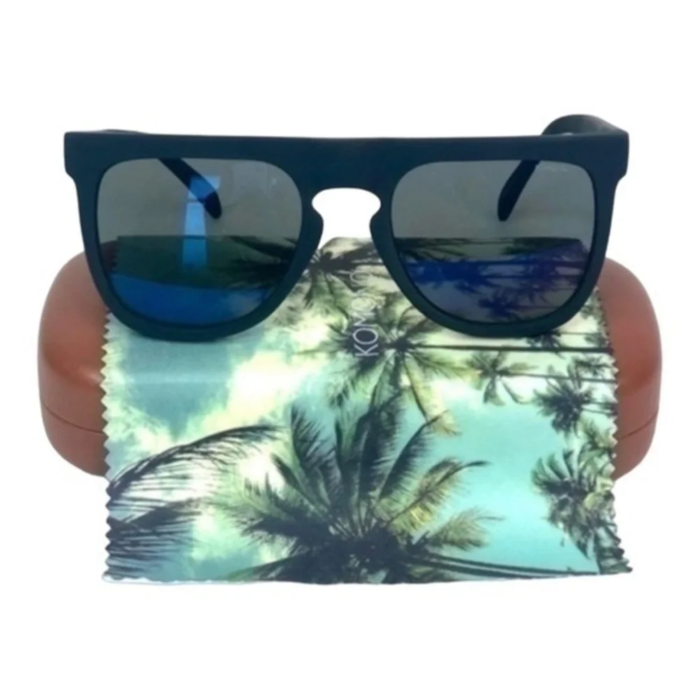 Komono men's sunglasses NEW Bennet midnight blue rubber